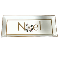 Noel Melamine Serving Tray Large 49cm