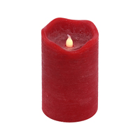 Red Flameless LED Candle 12cm