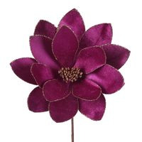 Magenta Poinsettia 34cm 