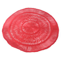 Red PVC Placemat 38cm