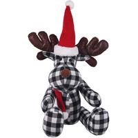 Black & White Reindeer 35.5cm