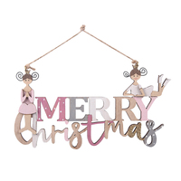 Merry Christmas Sign 22cm