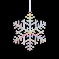 Iridescent Snowflake 15cm