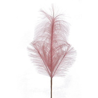 Pink Faux Pampas Stem 50cm