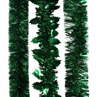 Green Tinsel 2m 1pc 3 Assorted