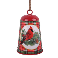 Red Metal Bell 23cm