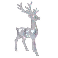 Irridecent Reindeer Tree Ornament 13cm
