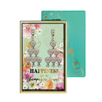 Happiness is a Champagne Tower Earrings