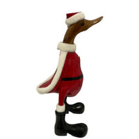 Santa Duck Red 25cm