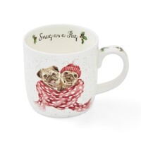 Snug as a Pug (Dog) Mug 12cm