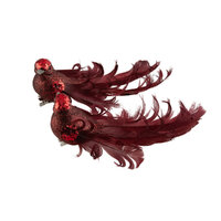 Bird Red Purple Tail 1pc 2A 14cm