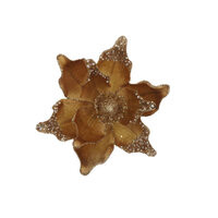 Magnolia Olive Glitter Ends Clip On 21cm