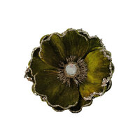 Magnolia Sage Gold Clip On 15cm