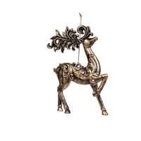 Acrylic Deer Ornament Bronze 14cm