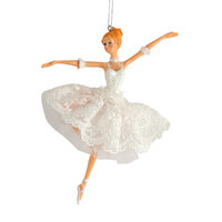 Ballerina Dec White Lace 17cm