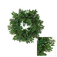 Boxwood Cypress Wreath Small 36cm