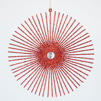 Rays Ornament Red 15cm