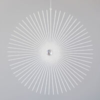 Rays Ornament White 27cm