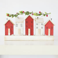 Village Row House Red Natural 29cm