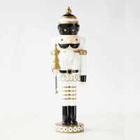 Nutcracker Gold Black Large 40cm