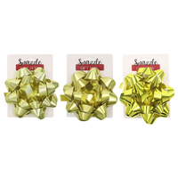 Gold Mixed Gift Bow 15cm 