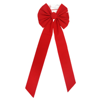 6 Loops Velvet Bow