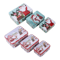 Tin Box Large 1pc 2A Set of 3