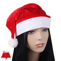 Red White Santa Hat