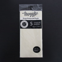 Ivory Tissue Wrap 5pk 50x70cm 