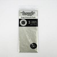 Metallic Silver Tissue Wrap 3pk 50x70cm 