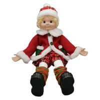 Musical Elf Red Tartan 