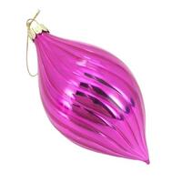 Shiny Magenta Long Drop Hanging 14cm