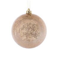 Champagne Mercury Bauble 15cm