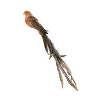 Amber Peacock Clip