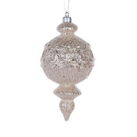 Champagne Aztec Finial 16cm