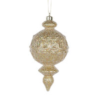 Metallic Gold Aztec Finial 16cm