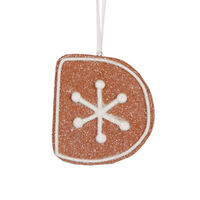 Gingerbread Alphabet - Letter D 12cm