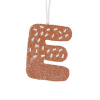 Gingerbread Alphabet - Letter E 12cm