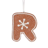 Gingerbread Alphabet - Letter R 12cm