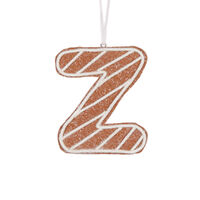 Gingerbread Alphabet - Letter Z 12cm