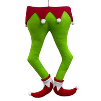Elf Legs Small Hanging 35cm