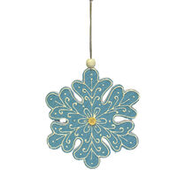 Snowflake Blue 16cm