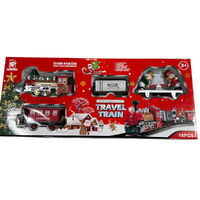 Christmas Train Set 16pc Oval