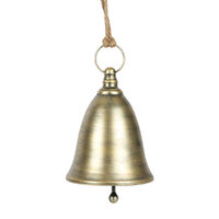 Artern Hanging Bell Gold 20cm