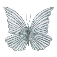 Sera Clip on Butterfly Small Blue 22cm