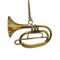 Coltrane Hanging Ornament Gold 9cm