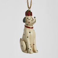 Lady Dog Hanging Ornament