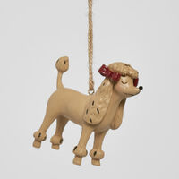 Alfred Hanging Dog Ornament