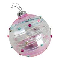 Pink Candy Ball Hanging 10cm