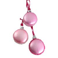 Pink Macarons Hanging 6cm